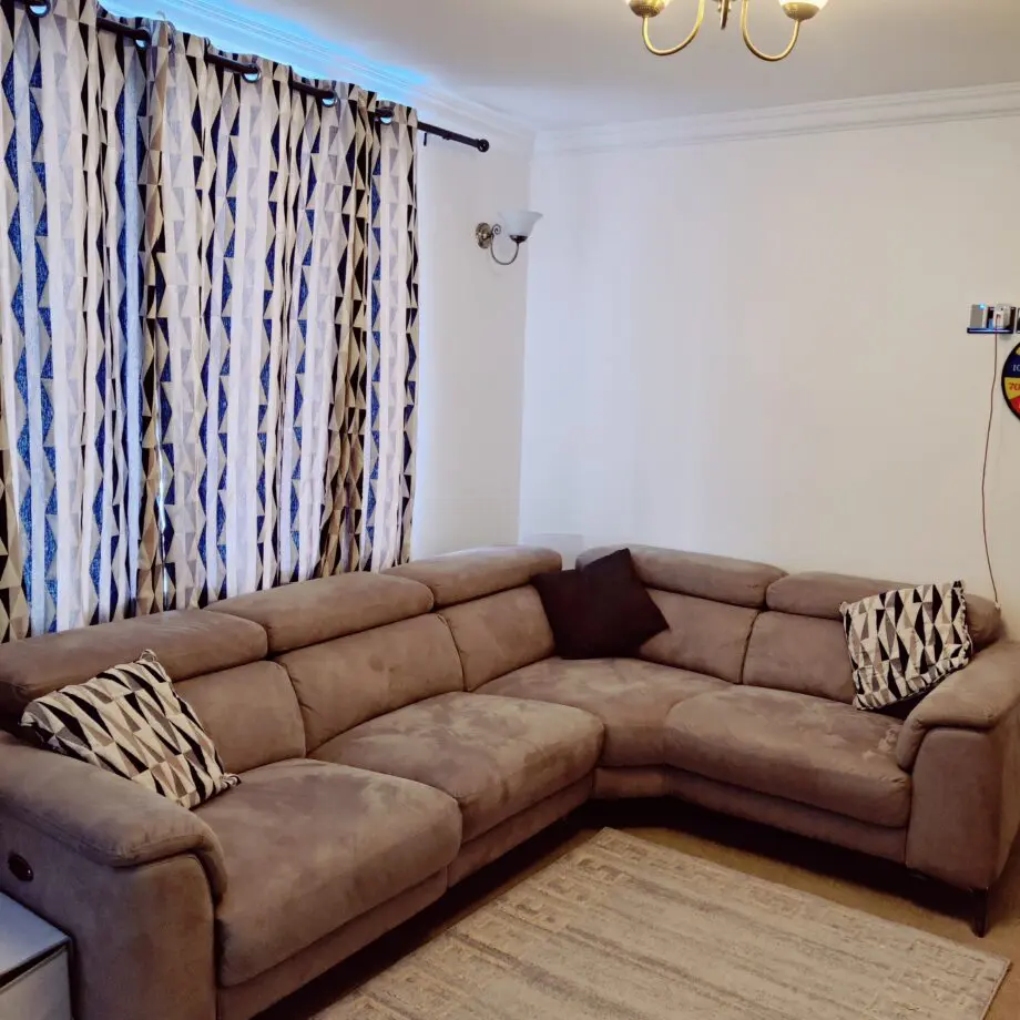 DFS Grey Tahiti Corner Sofa