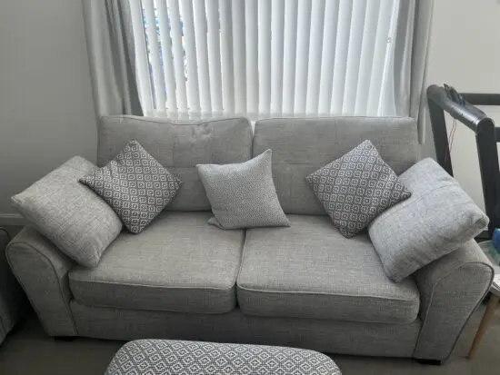 DFS Ripley Grey double sofa bed