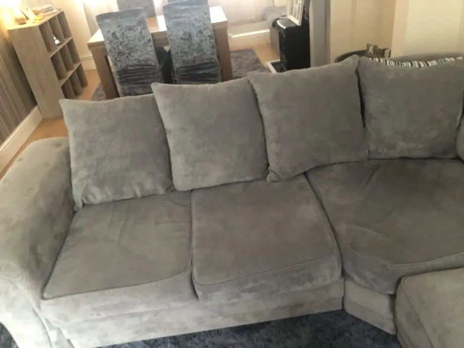 Grey Verona corner sofa