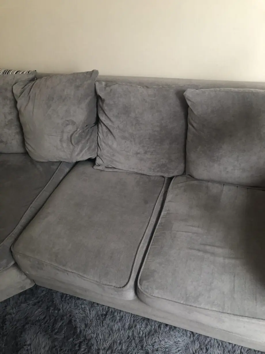 Grey Verona corner sofa