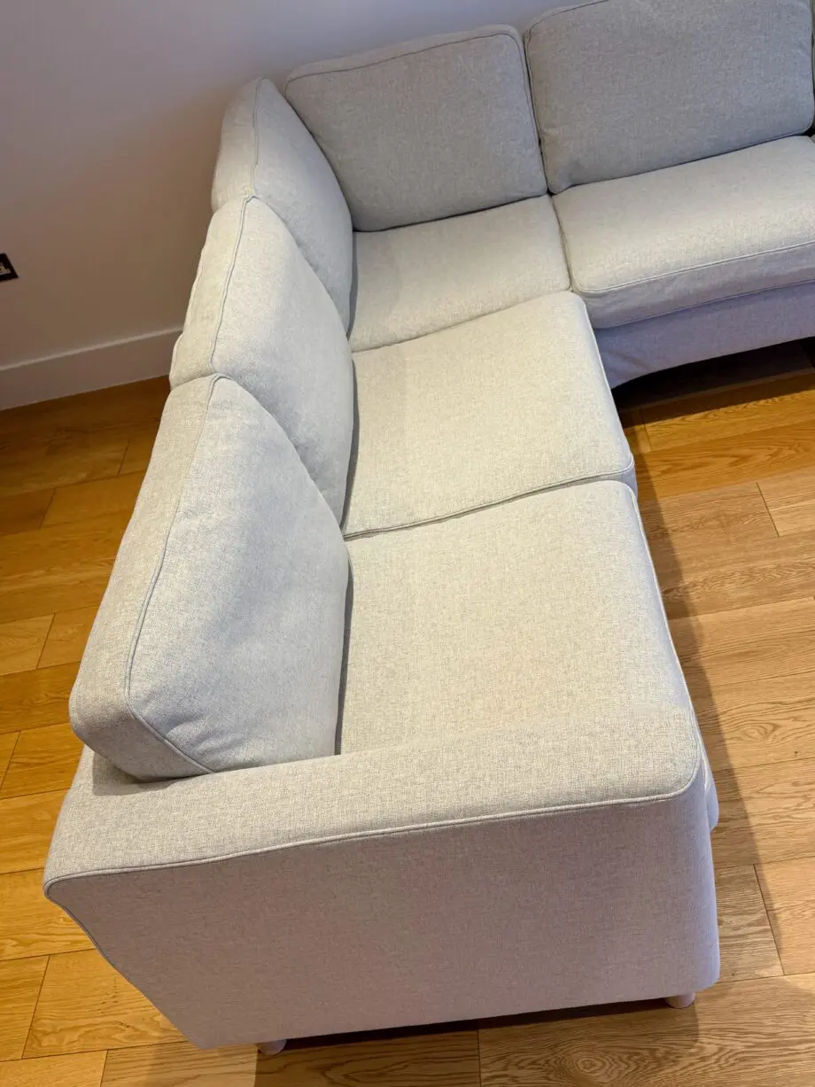 Ikea Beige PÄRUP Corner Sofa 4-Seater