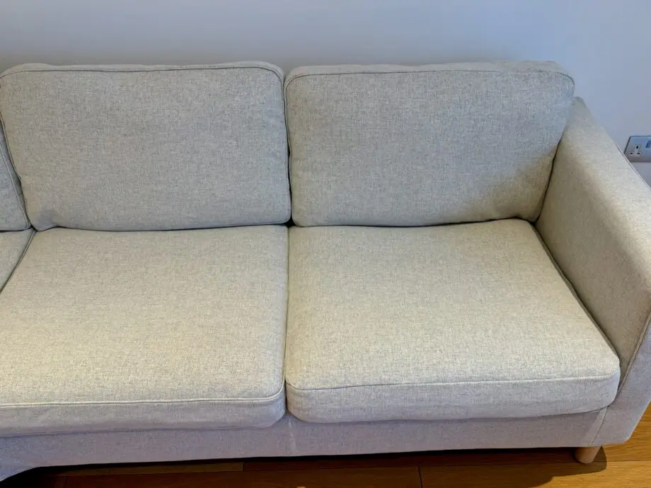 Ikea Beige PÄRUP Corner Sofa 4-Seater