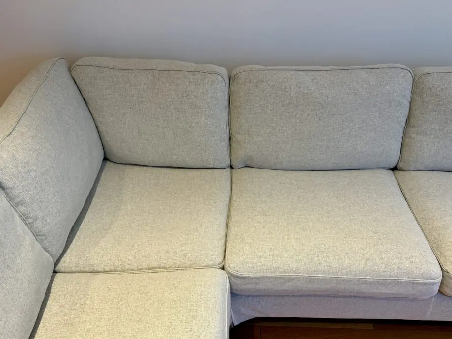 Ikea Beige PÄRUP Corner Sofa 4-Seater