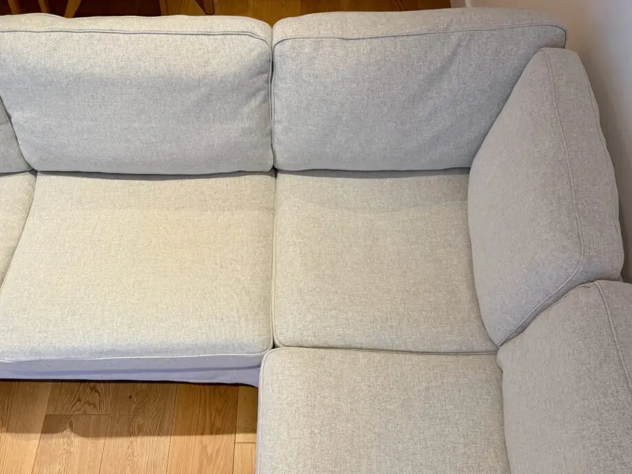 Ikea Beige PÄRUP Corner Sofa 4-Seater