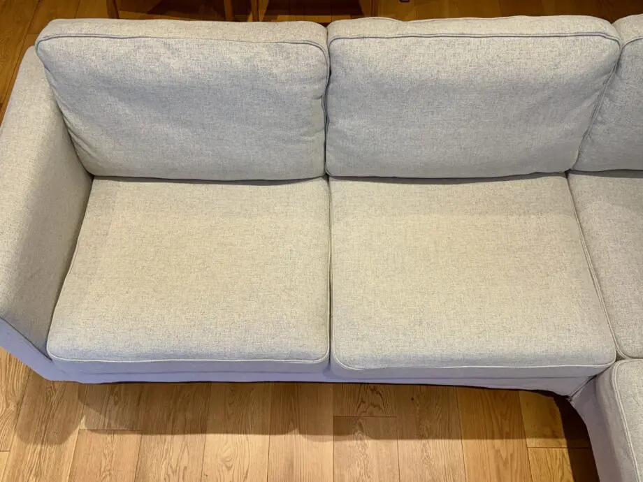 Ikea Beige PÄRUP Corner Sofa 4-Seater