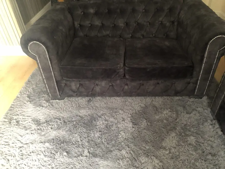 Charcoal chesterfield 3 and 2