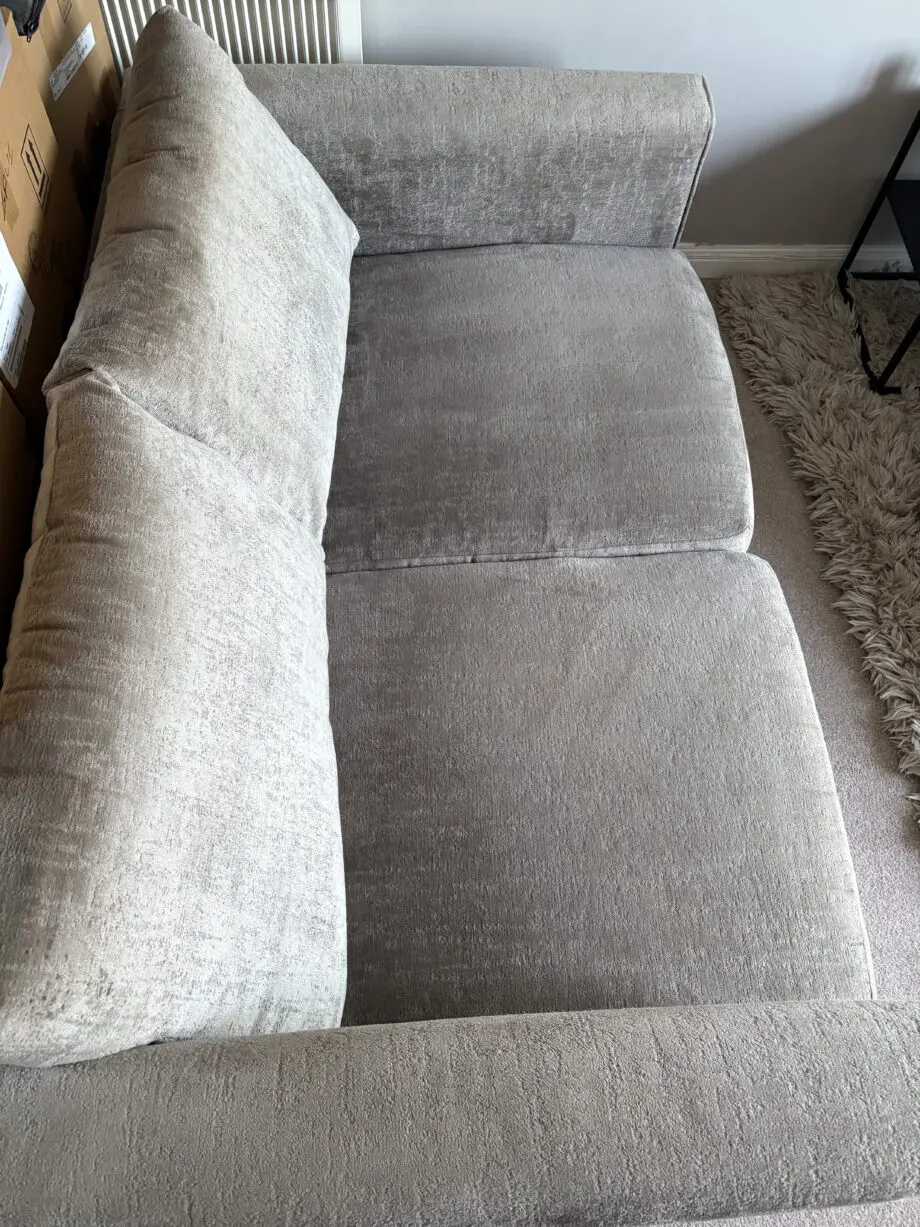Sofology Majestic Truffle Grey Chenille 2 seater sofa