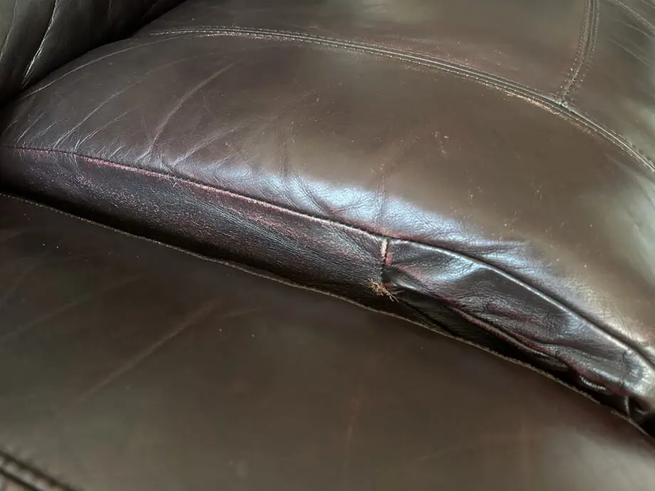 Brown leather recliner sofa set 3+2