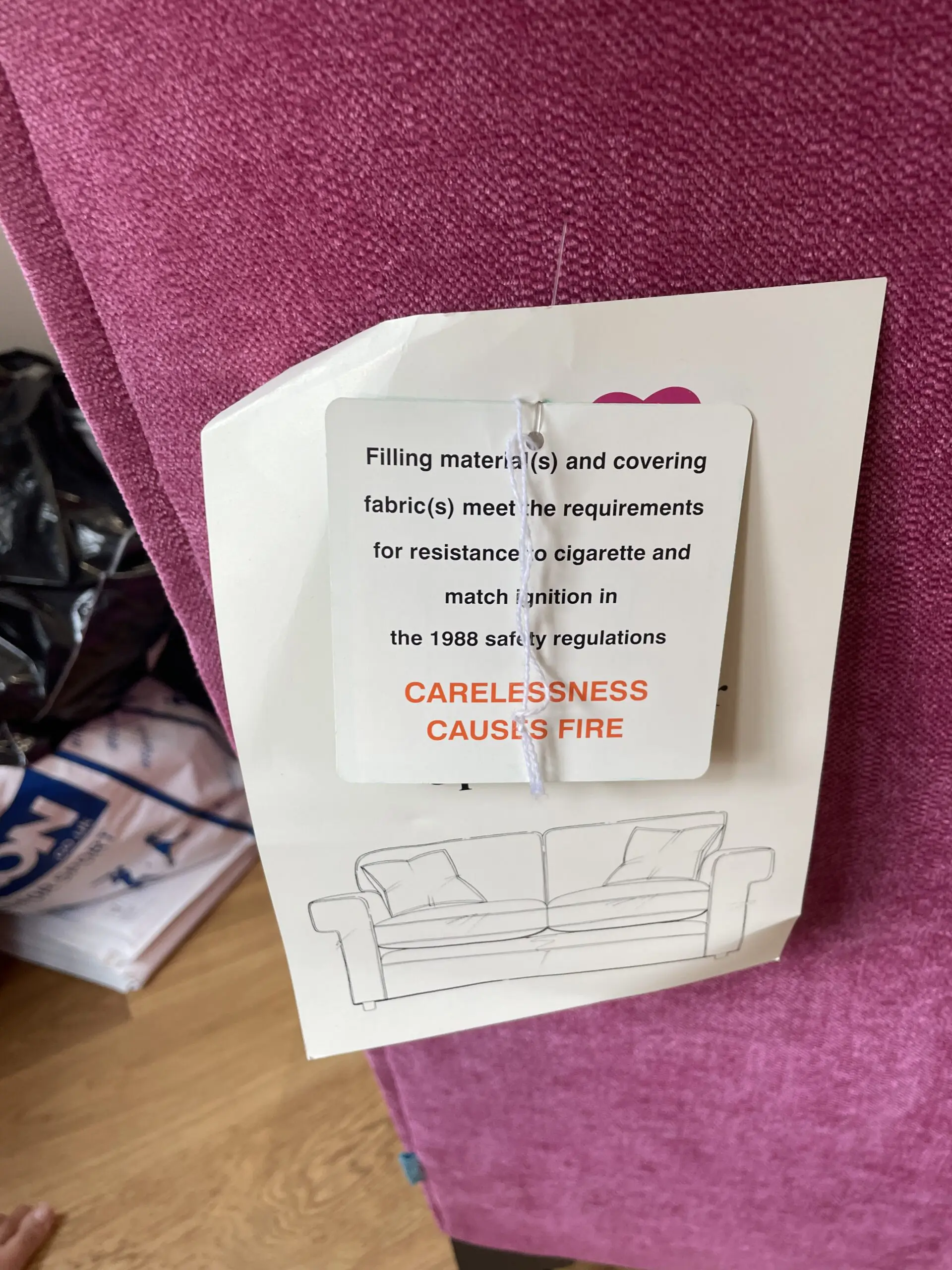 DFS patchwork sofa set