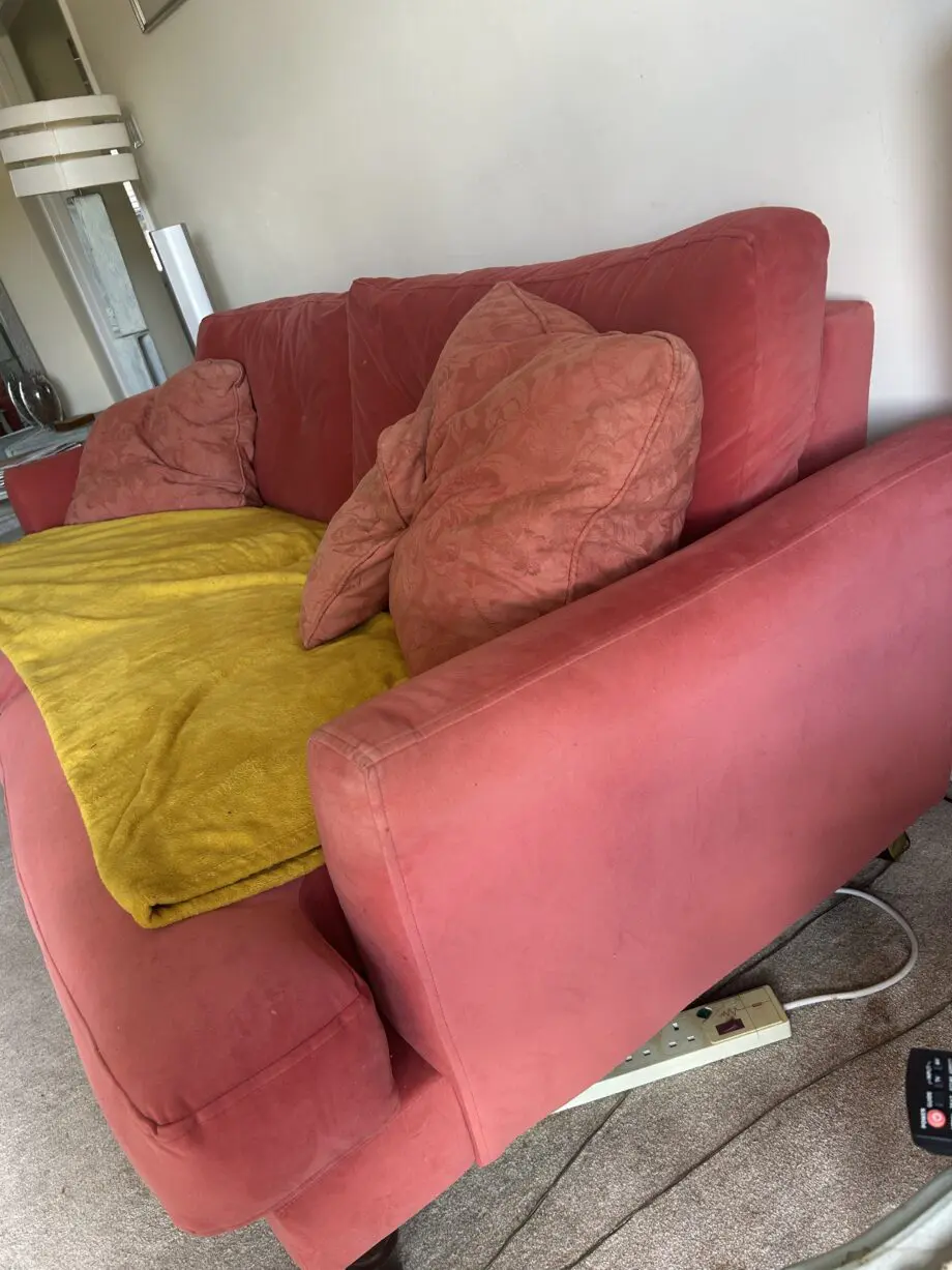 Joules Patterdale 4 seater sofa orange