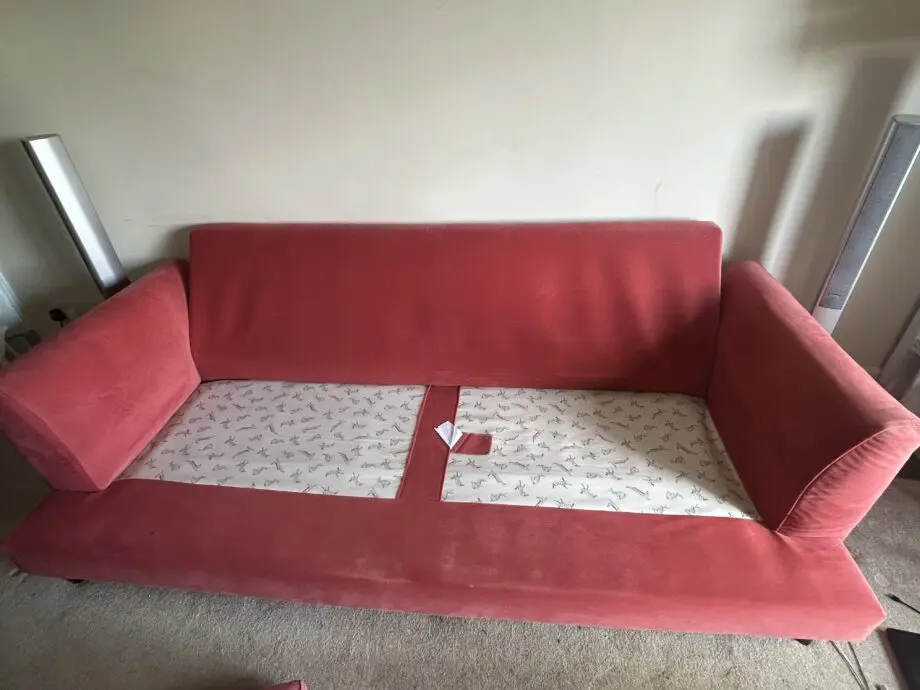 Joules Patterdale 4 seater sofa orange
