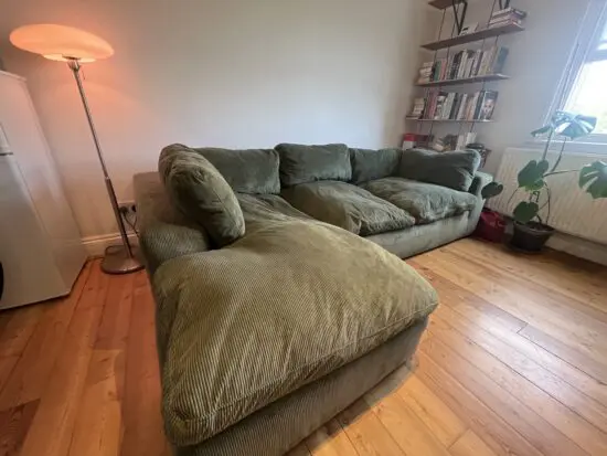 Stylish Corner Sofa “Samona” by Made.com