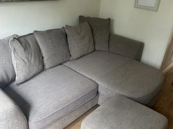 Dfs sofa grey brown