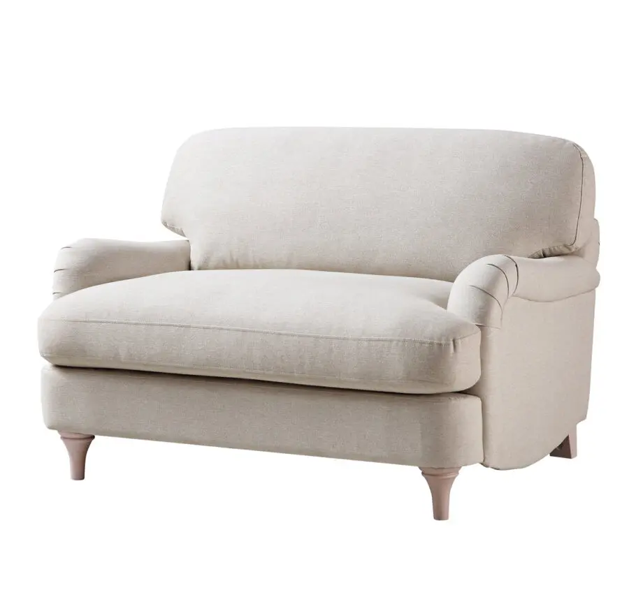 Brand new in box Daals Daphnis Oatmeal Fabric Sofa, Loveseat.
