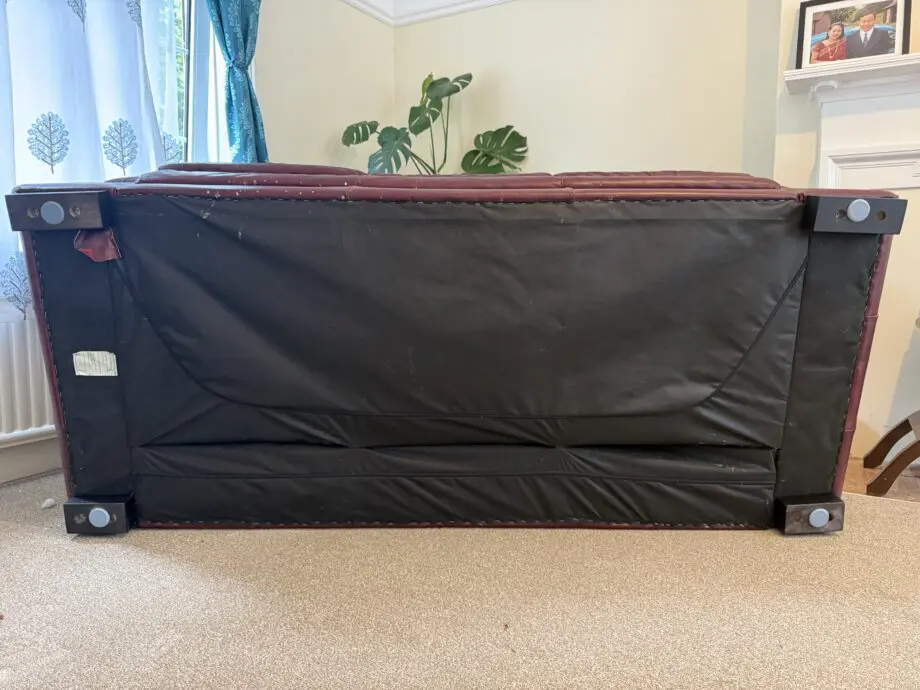 DFS Maroon Sofas On Sale.