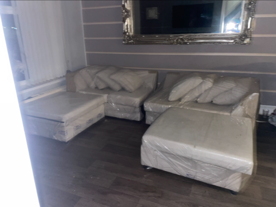 Sofa two piffies