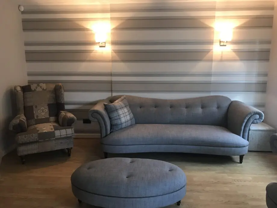 DFS Windsor Sofas & footstool