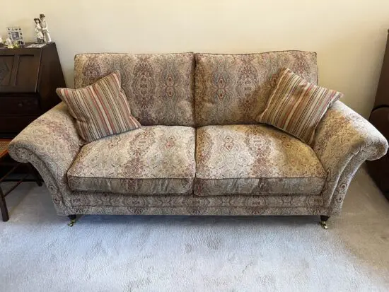 Traditional Burghley large 2 seater sofa