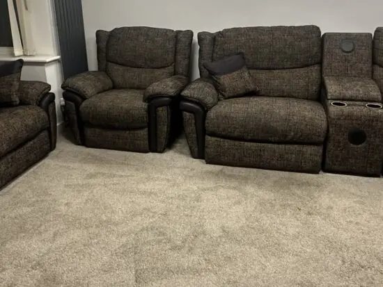 SCS 7 Seater Recliner Set with Console