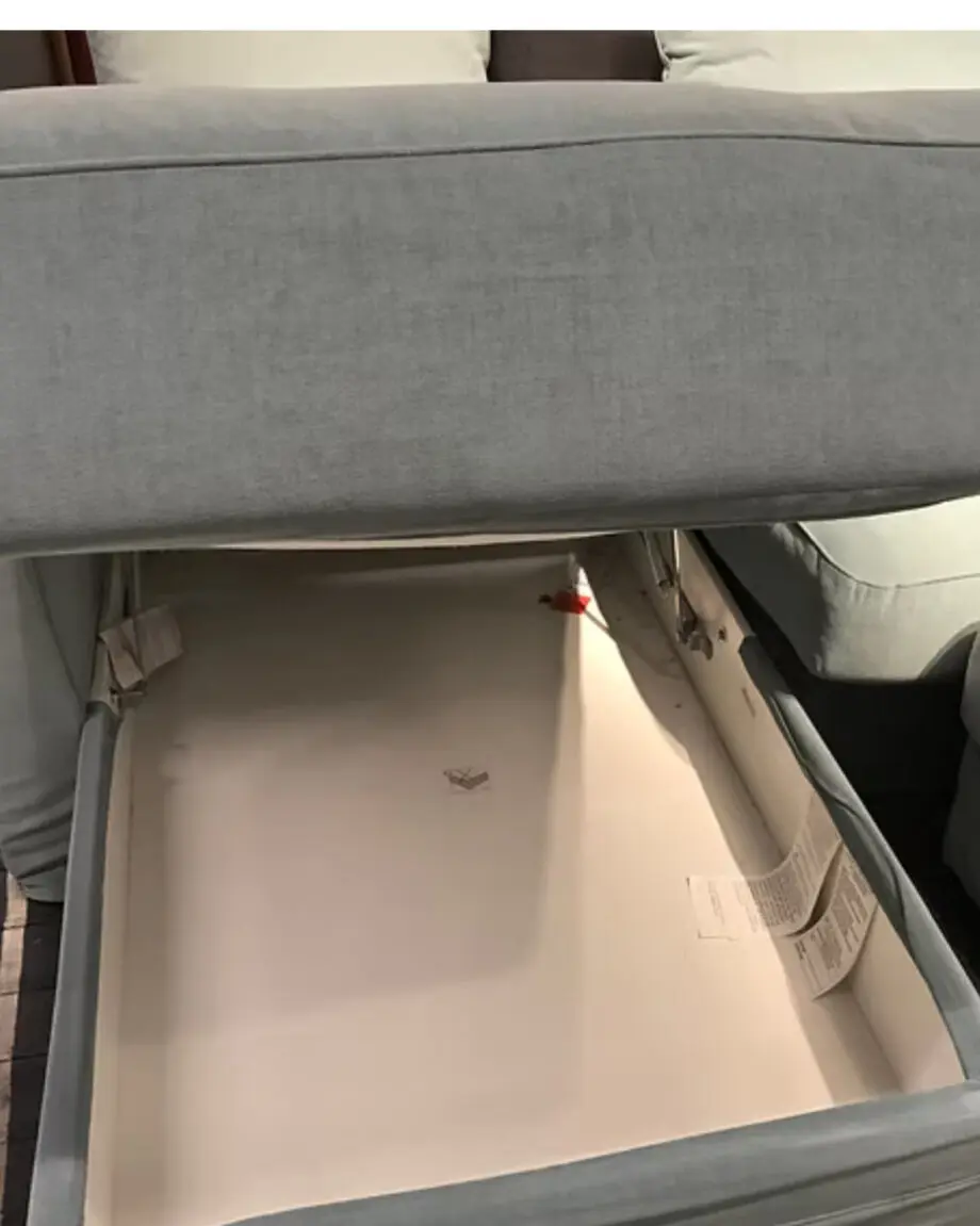 Ikea Gronlid grey Ottoman sofa