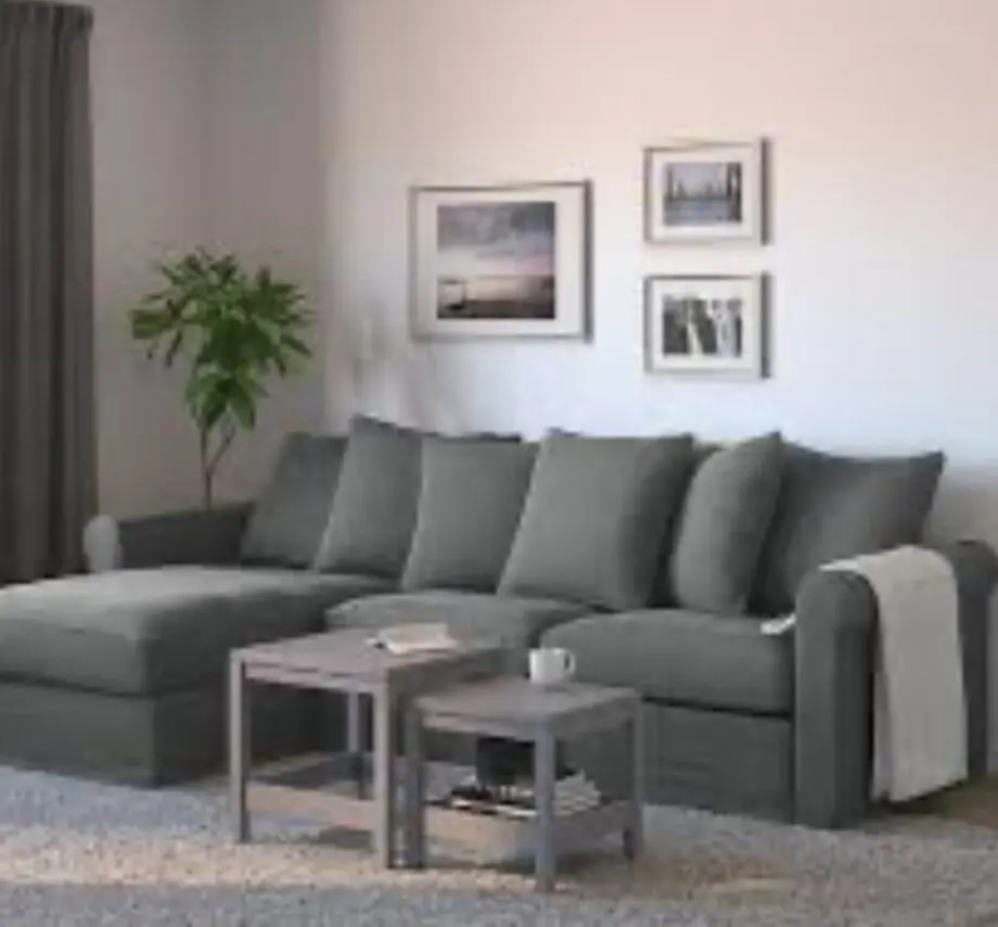 Ikea Gronlid grey Ottoman sofa