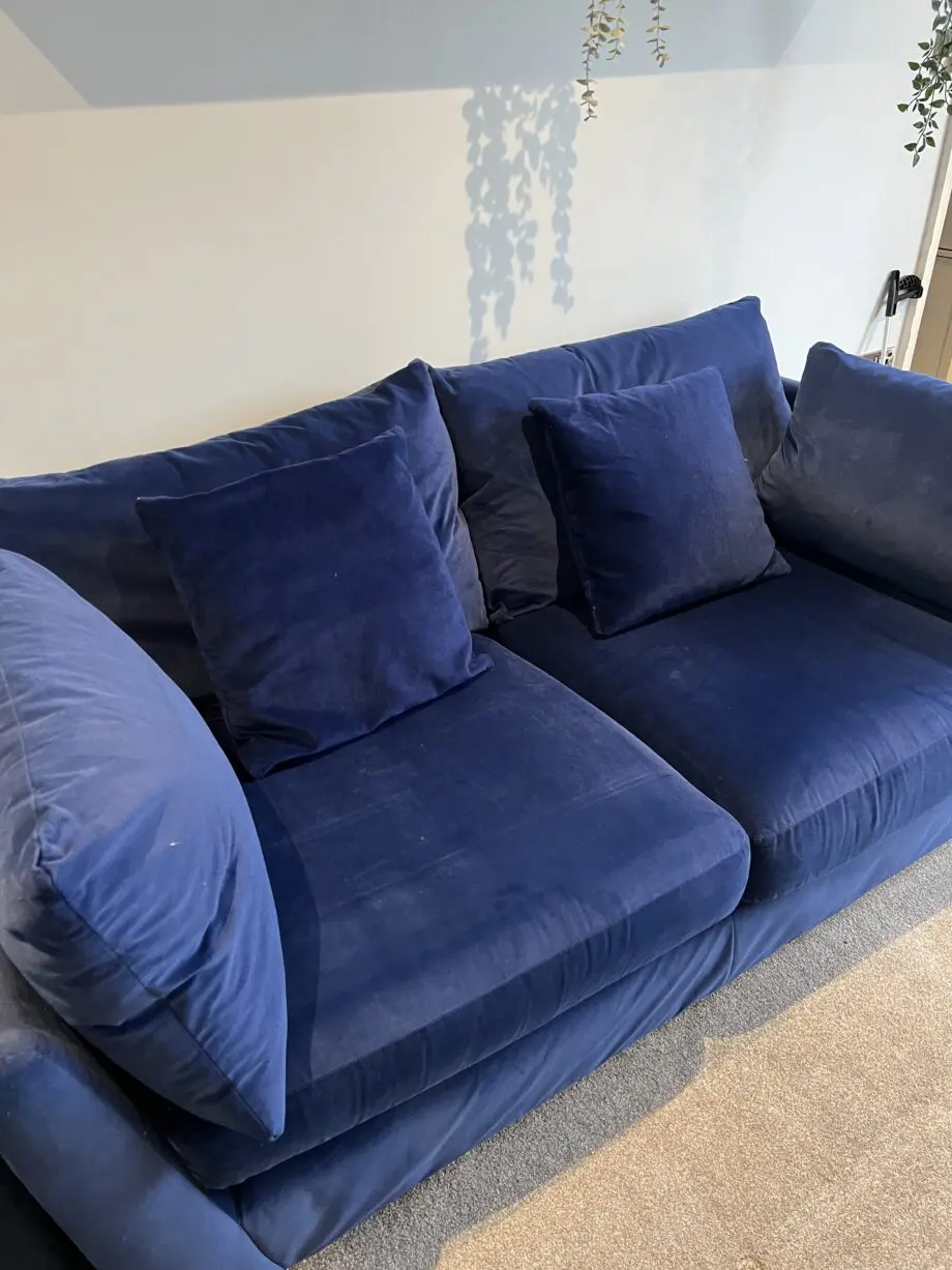 Sofology Navy Blue Tallulah 3 seater sofa