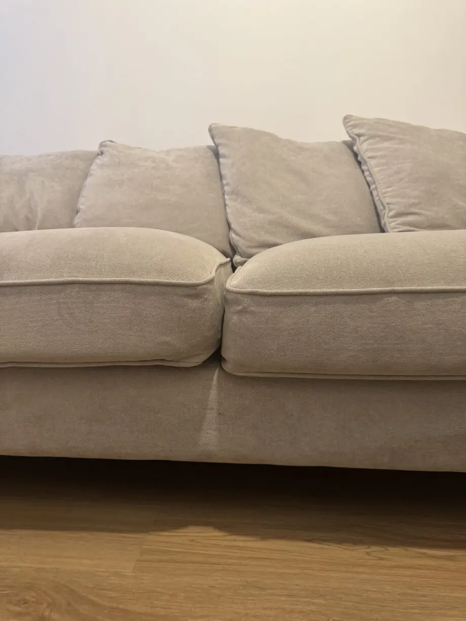 Legend Pillow Back Fabric Corner Sofa