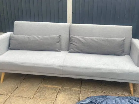 Habitat Grey Sofa Bed Barely Used