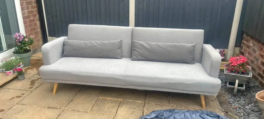 Habitat Grey Sofa Bed Barely Used