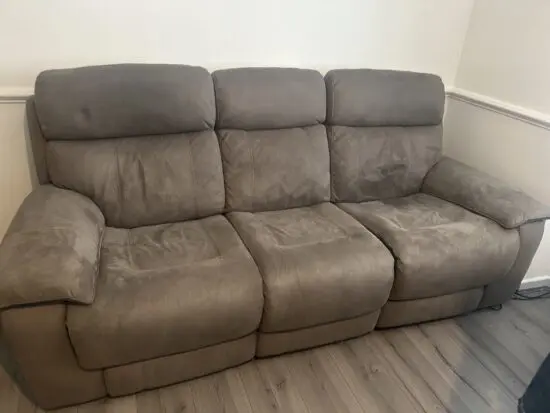 Dfs electric recliner 3 seater sofa