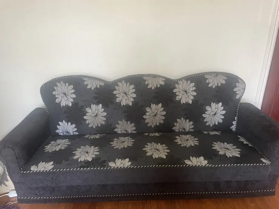 2 Floral Pattern Sofas – Good Condition – £25 for both