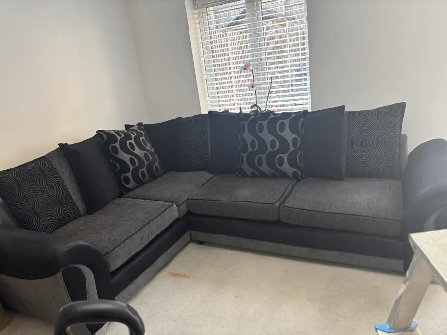 Dfs grey corner sofa