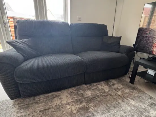 La-Z-Boy sofa 3 seater electric recliner + 3 seater static