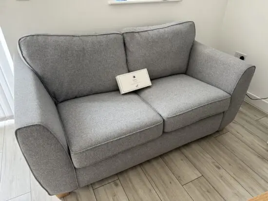 DFS Grey Orlby sofa set