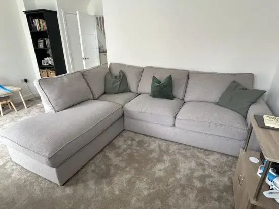 Large corner sofa