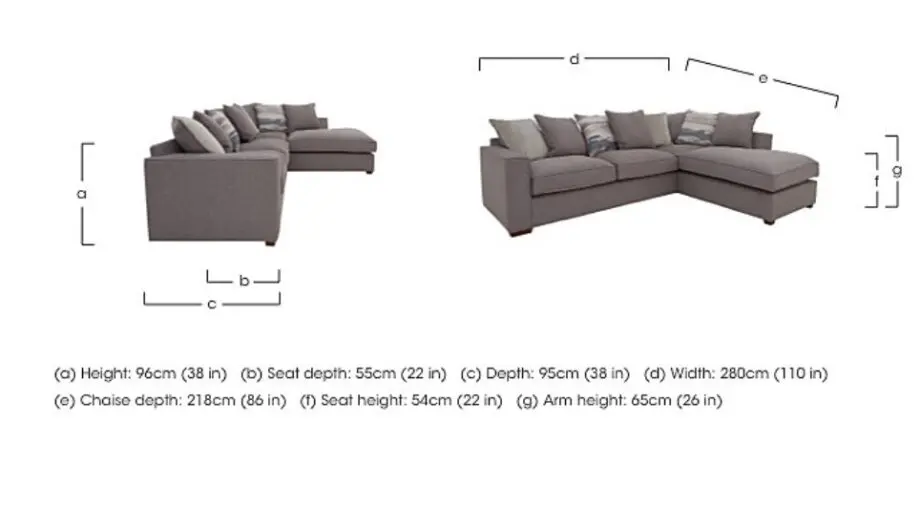 Large corner sofa