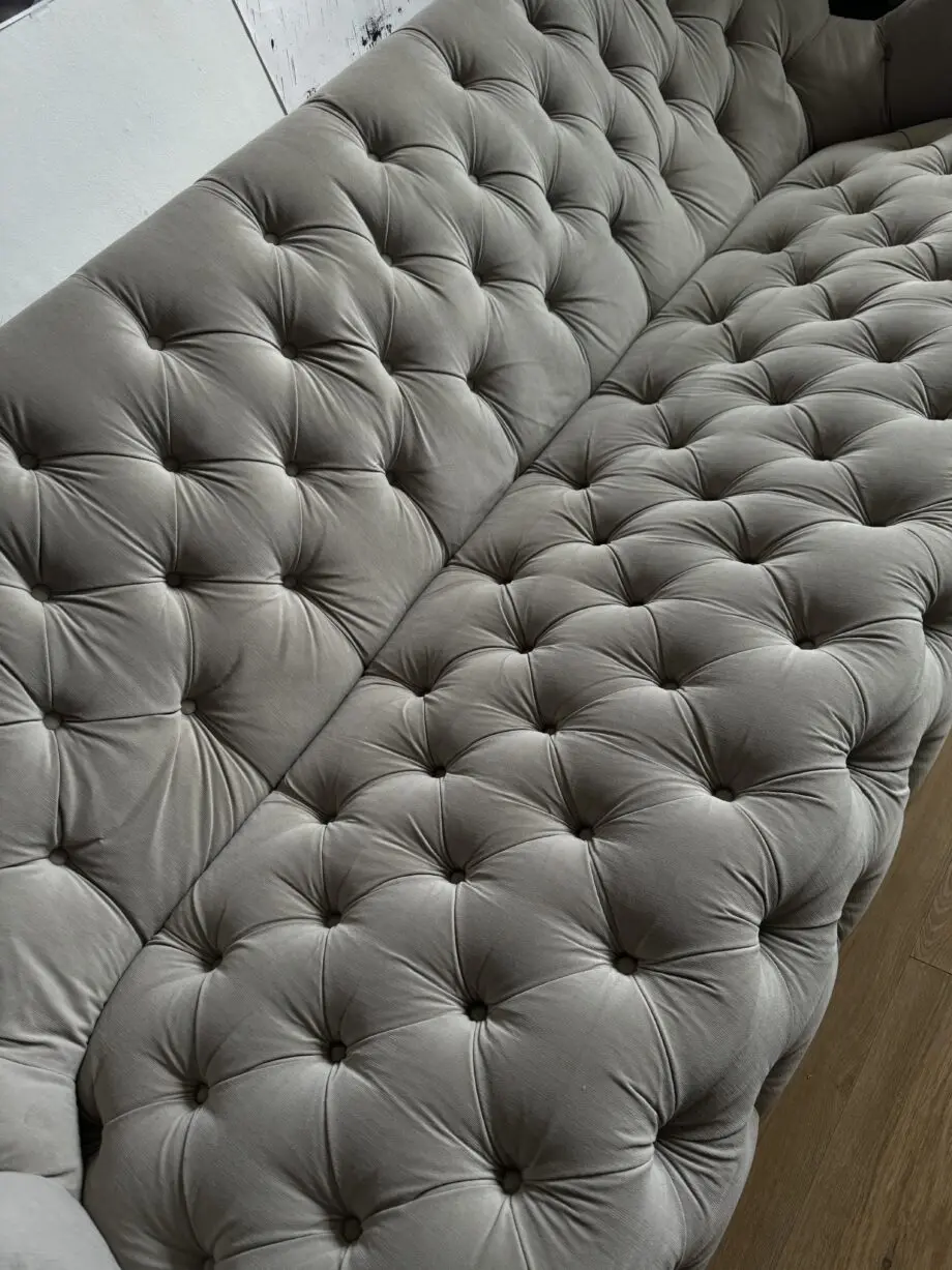 Chesterfield style large couch
