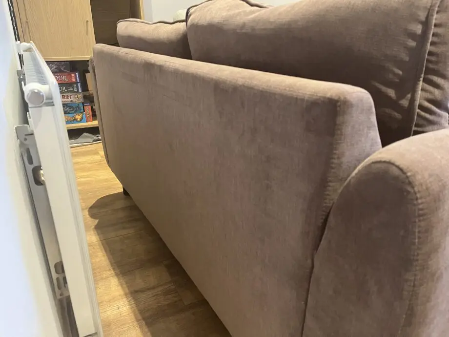 DFS Brown 2 Seater Sofa