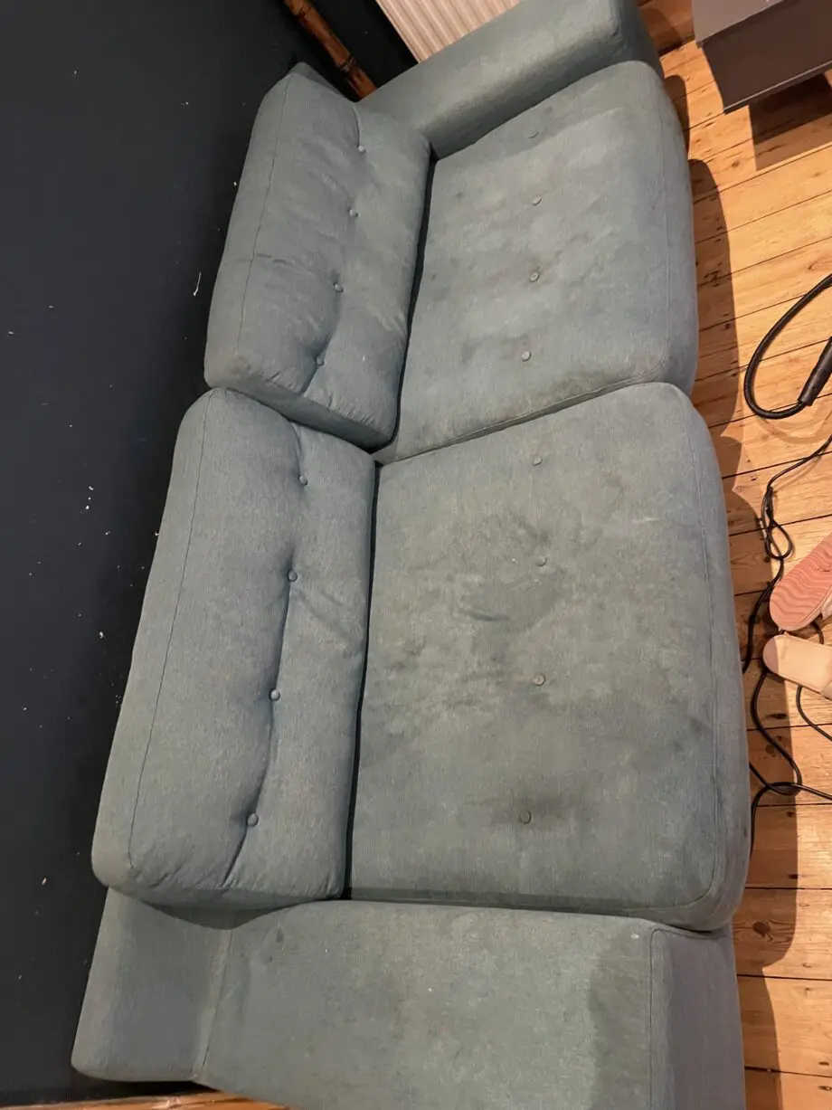 Teal habitat Hendricks four seater sofa