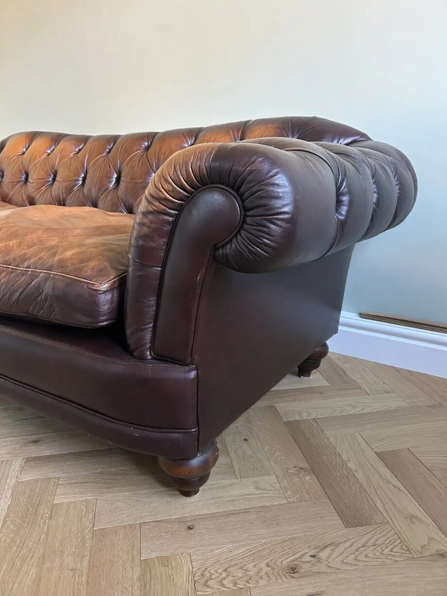 Laura Ashley Chesterfield 3-Seater Sofa