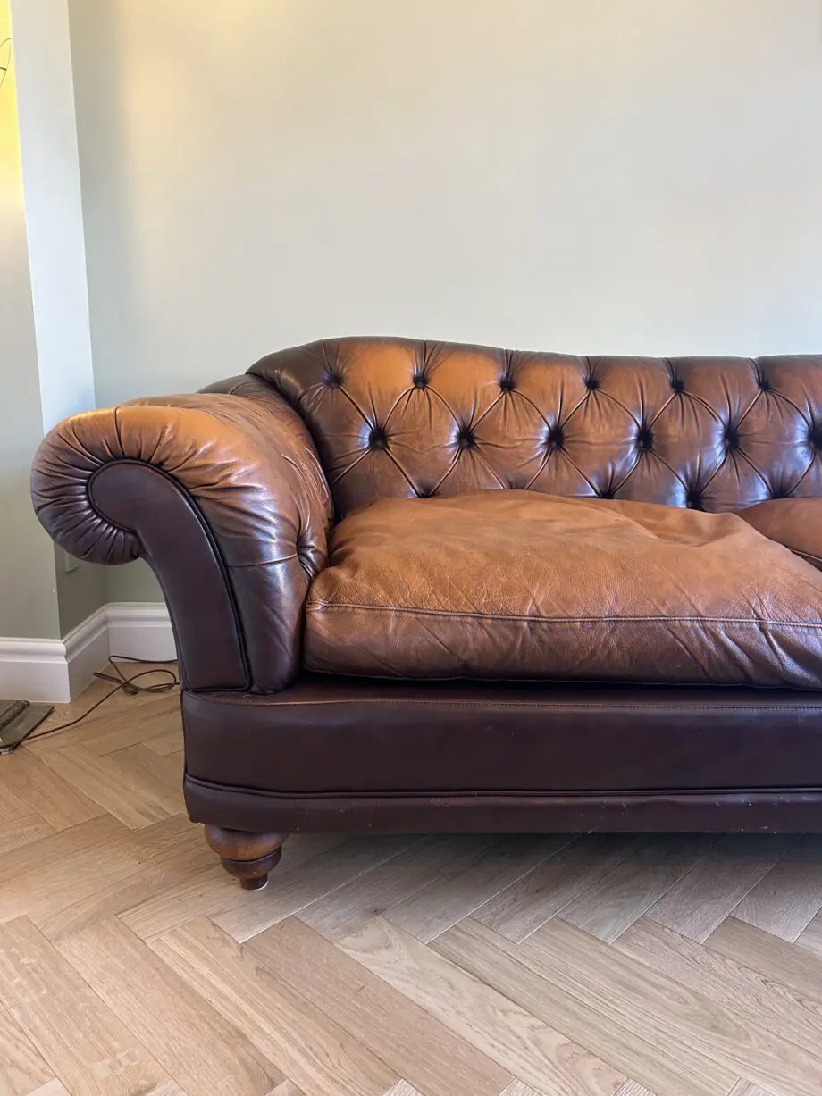 Laura Ashley Chesterfield 3-Seater Sofa