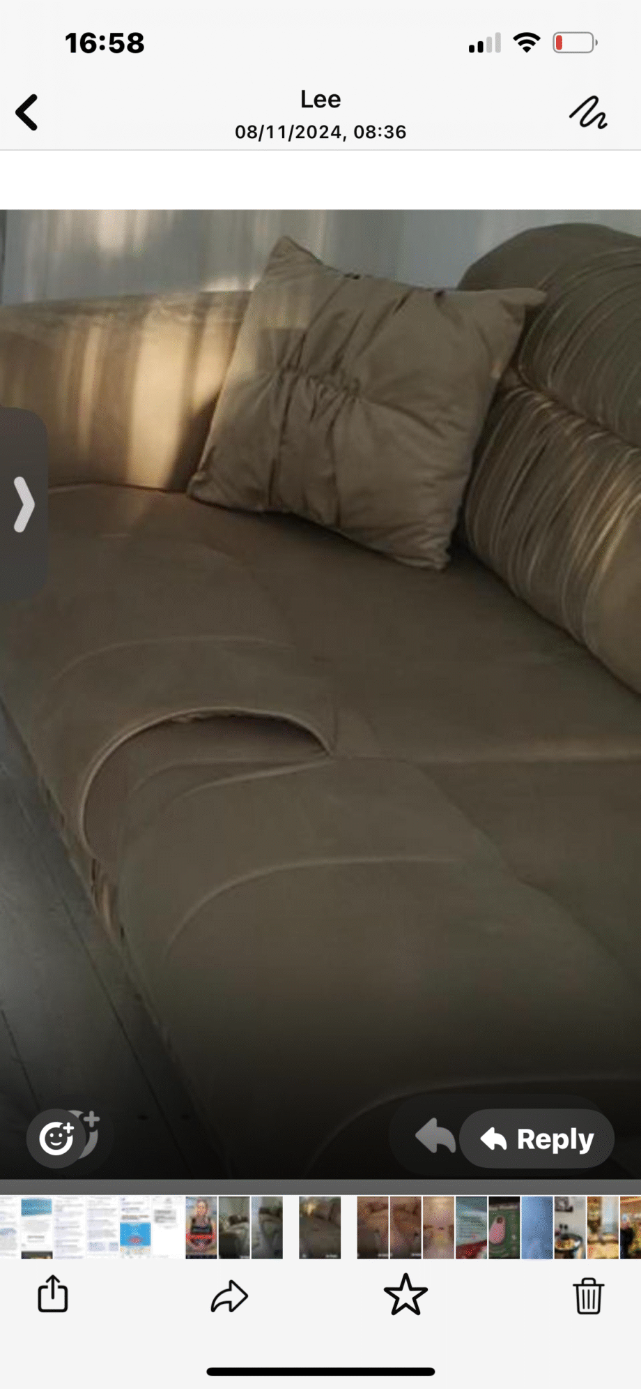 2 x 3 seater sofas