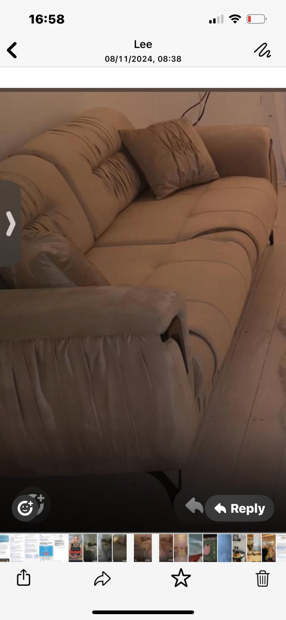 2 x 3 seater sofas