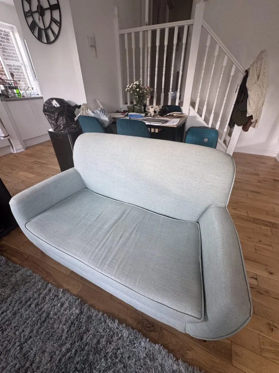 Duck Egg Blue Laura Ashley Sofa - 2 seater