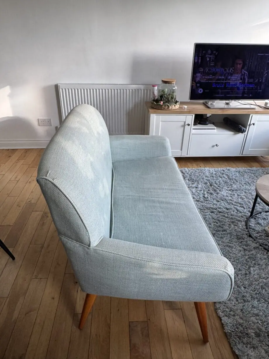 Duck Egg Blue Laura Ashley Sofa - 2 seater