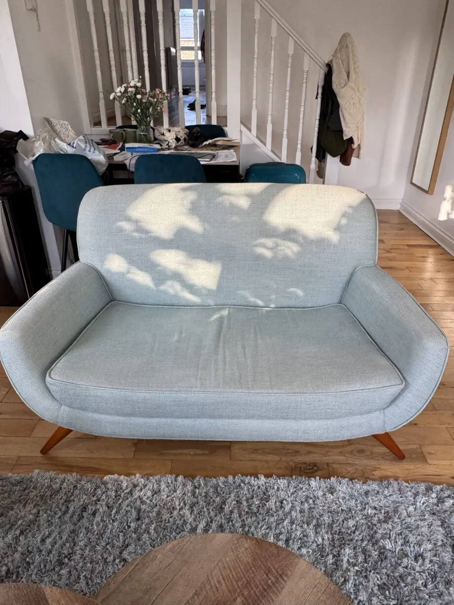 Duck Egg Blue Laura Ashley Sofa - 2 seater