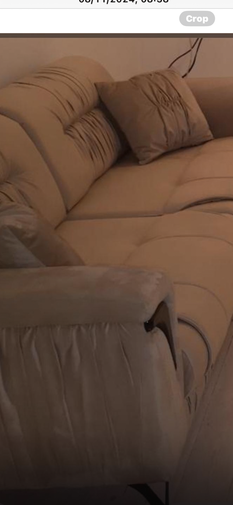 Cream Turkish Crafted 3 x 2 Seater sofas