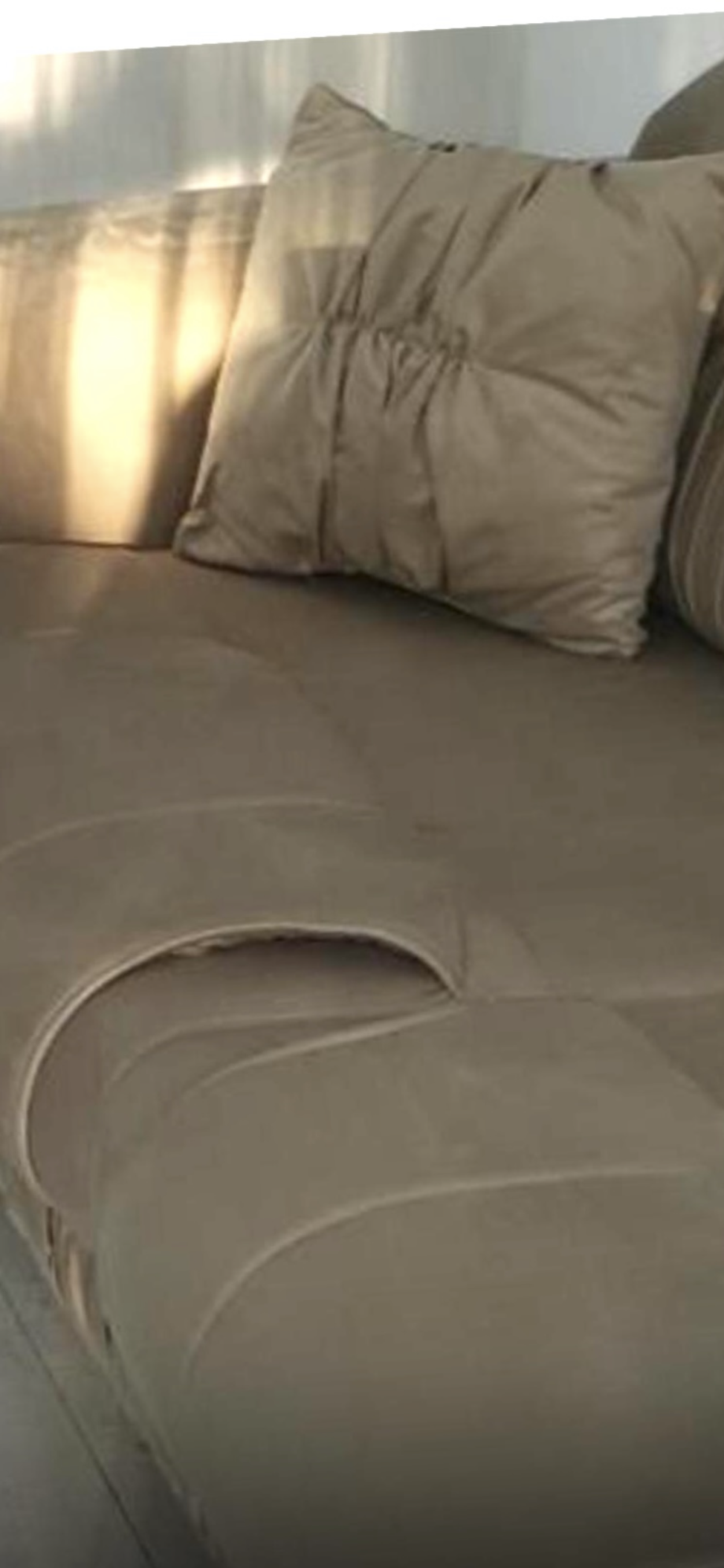 Cream Turkish Crafted 3 x 2 Seater sofas