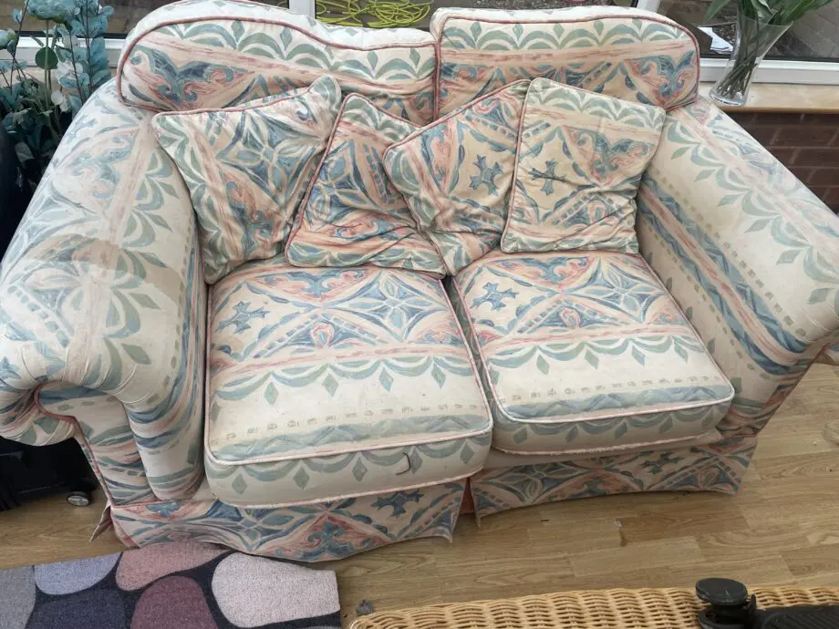 Vintage Two-Seater Sofa