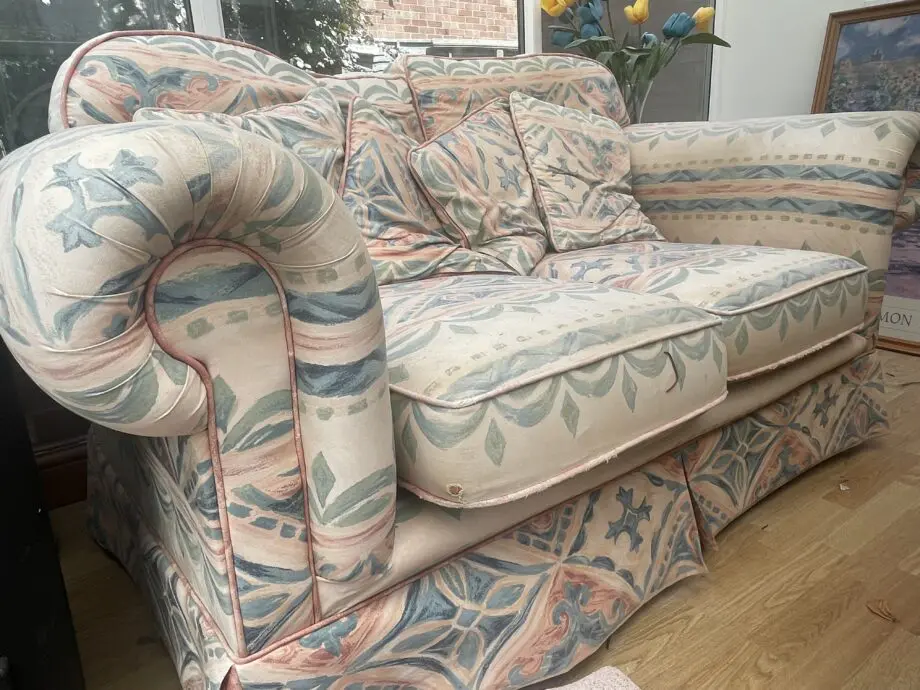 Vintage Two-Seater Sofa